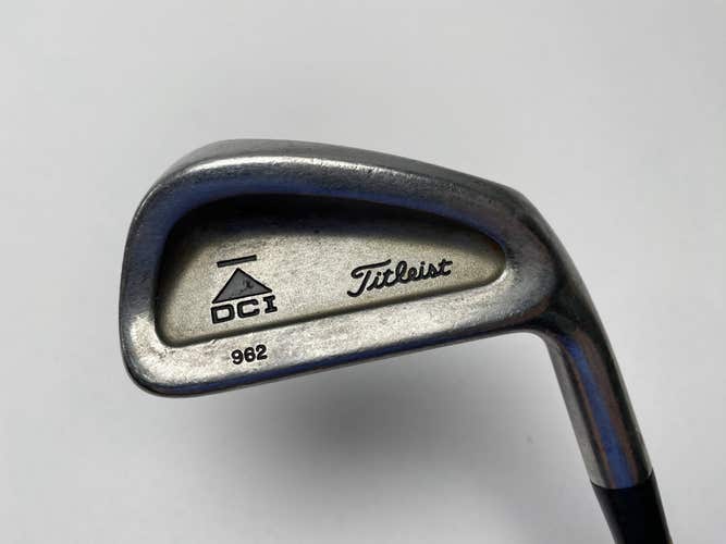 Titleist DCI 962 Single 4 Iron True Temper Dynamic Gold S300 Stiff Steel Mens RH