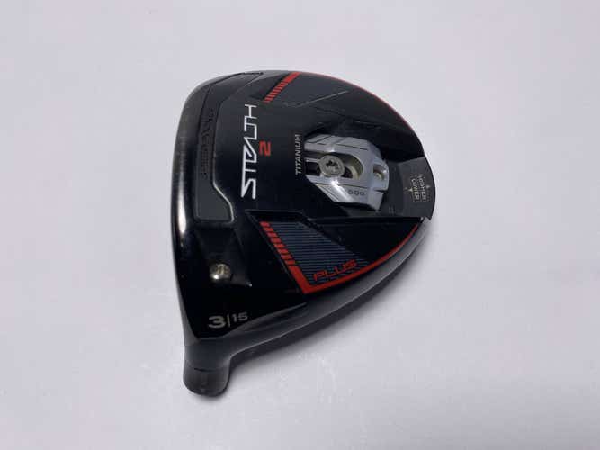 TaylorMade Stealth 2 Plus 3 Fairway Wood 15* HEAD ONLY Mens LH