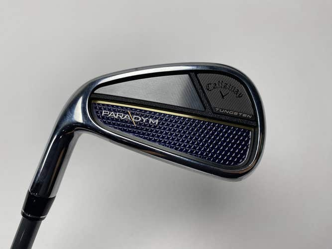 Callaway Paradym Single 7 Iron Project X HZRDUS 5.5 65g Regular Graphite Mens LH