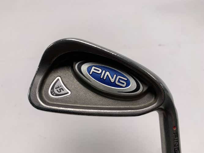 Ping i5 Single 4 Iron Red Dot 1* Flat Regular Steel Mens RH