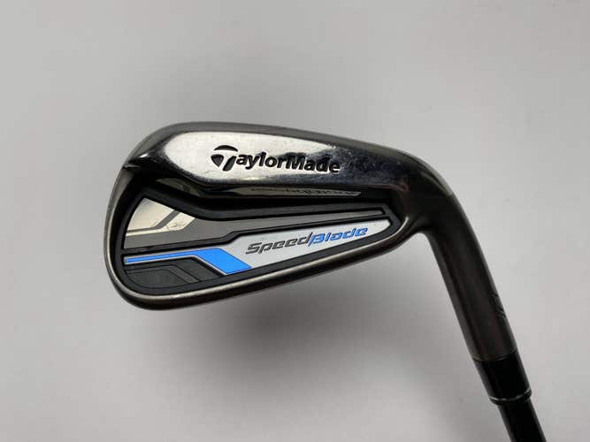 Taylormade Speedblade Single 6 Iron VeloxT Uniflex Graphite Mens RH