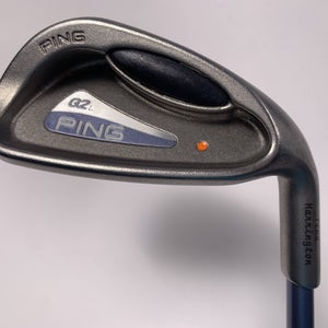 Ping G2 Single 9 Iron Orange Dot 2* Flat TFC 100 Ladies Graphite Womens RH