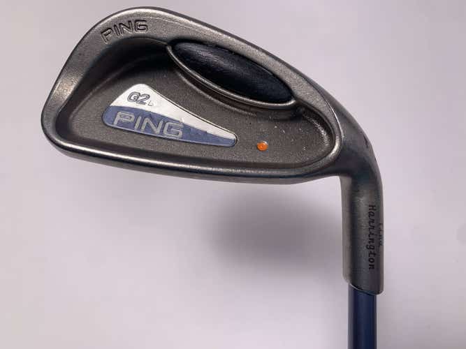 Ping G2 Single 8 Iron Orange Dot 2* Flat TFC 100 Ladies Graphite Womens RH
