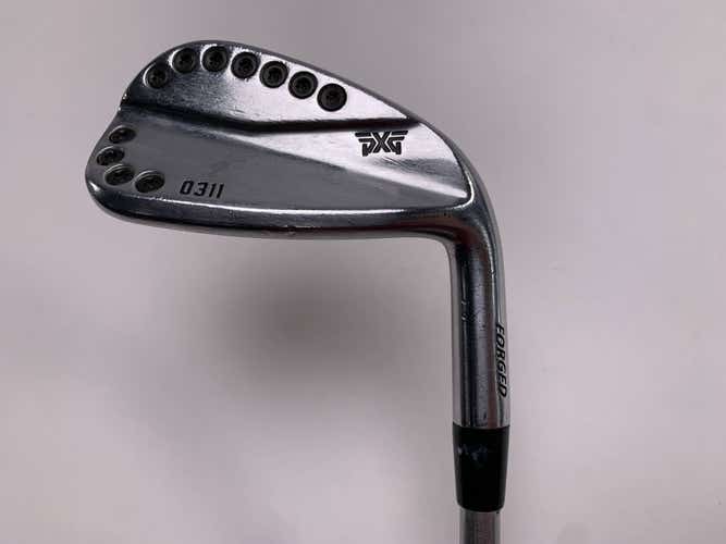 PXG 0311 Chrome Single 9 Iron KBS C-Taper Stiff Steel Mens RH Midsize Grip