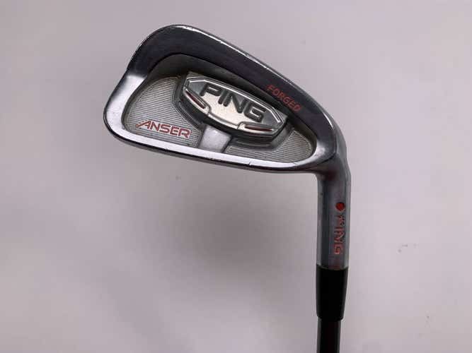 Ping Anser Forged 2010 Single 6 Iron Red Dot 1* Flat Accra 70i Stiff Mens RH