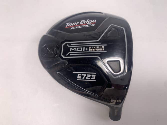 Tour Edge Exotics E723 3 Fairway Wood 15* HEAD ONLY Mens RH