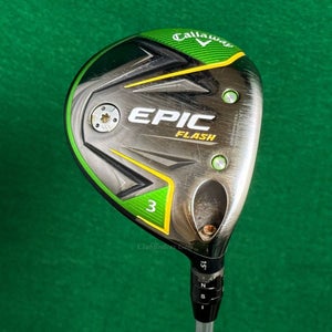Callaway EPIC Flash 15 Fairway Wood 3 Project X Even Flow 6.0-S 65G Stiff