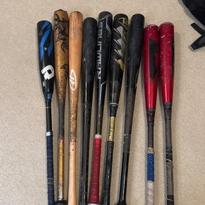 Lot Of Baseball Bats