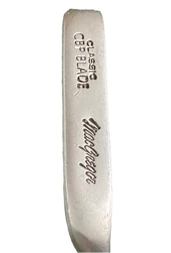 MacGregor Classic CBP Napa Blade Long Hosel Putter 34" Steel RH Leather Grip