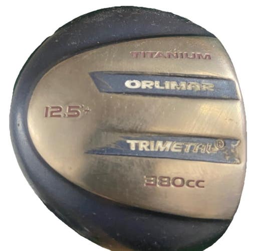 Orlimar TriMetal 380cc Titanium Driver 12.5* RH Ladies Graphite 43.5" New Grip