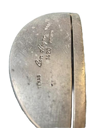 Ben Hogan 1420 DBRC Texas Slotted Putter Steel 34.5" Vintage Grip RH Good Club