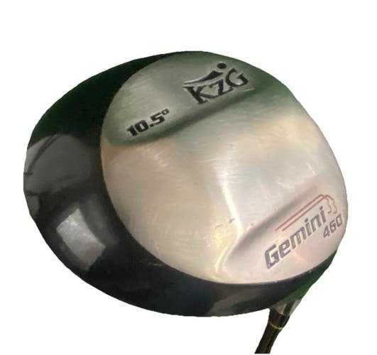KZG Gemini 460cc Driver 10.5* RH Men's Regular Graphite 45.5 Mid Grip Great Club
