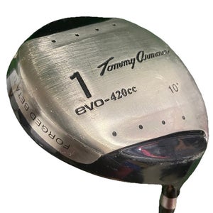 Tommy Armour Evo 420cc Driver 10 Men's RH Regular Graphite 44.5" New Jumbo Grip