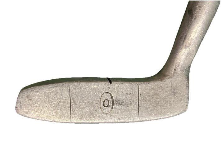 Orvis 70 Mallet Putter Hexagon Bamboo Shaft 35 RH Leather Grip Nice Vintage Club