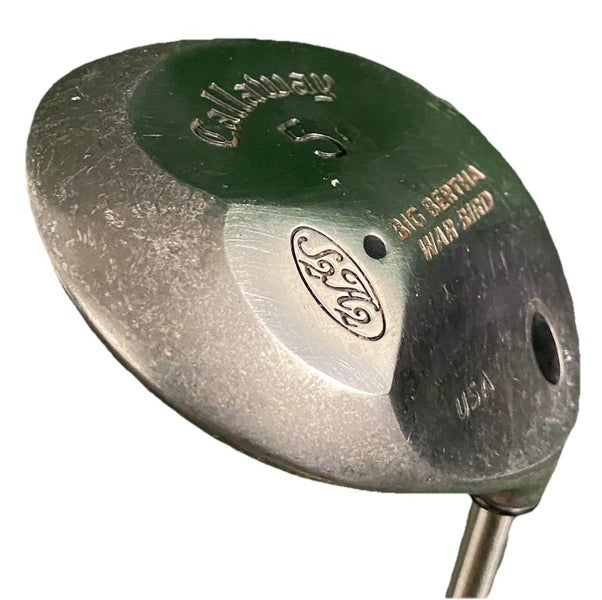 Callaway Big Bertha War Bird 5 Wood 19* RH Regular Flex Sandvik Titanium 41" HC