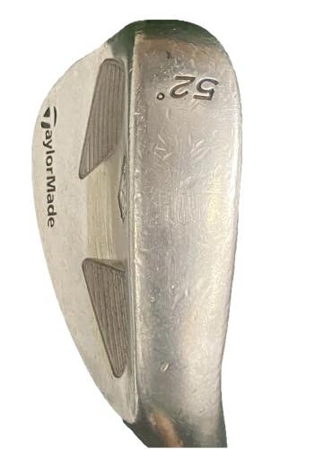 TaylorMade RAC TP Gap Wedge 52*08 Men's RH Stiff Steel 35.5" Mid-Size Grip Nice