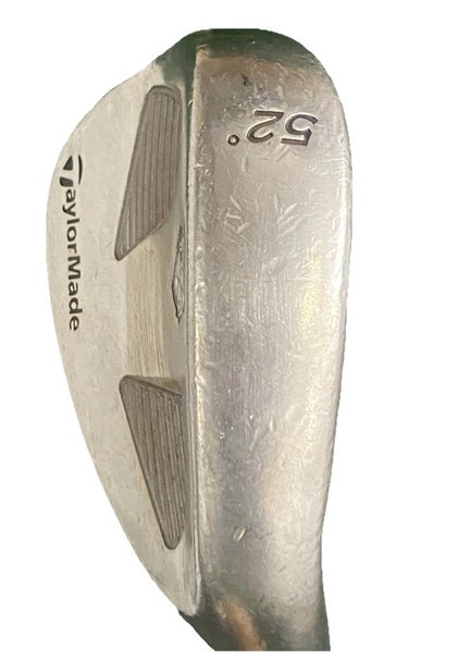 TaylorMade RAC TP Gap Wedge 52*08 Men's RH Stiff Steel 35.5" Mid-Size Grip Nice