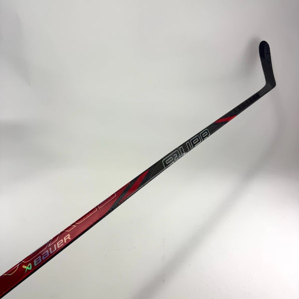 Repaired Left Handed Bauer Red Nexus Tracer | Grip | P28M Curve | 77 Flex | #J993