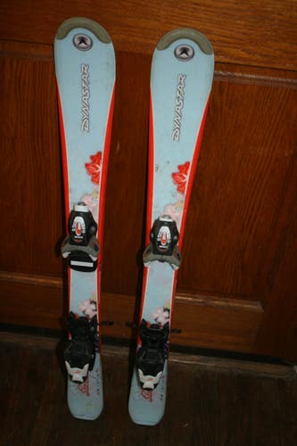Girls All Mountain 90 cm Dynastar Skis with Look Bindings