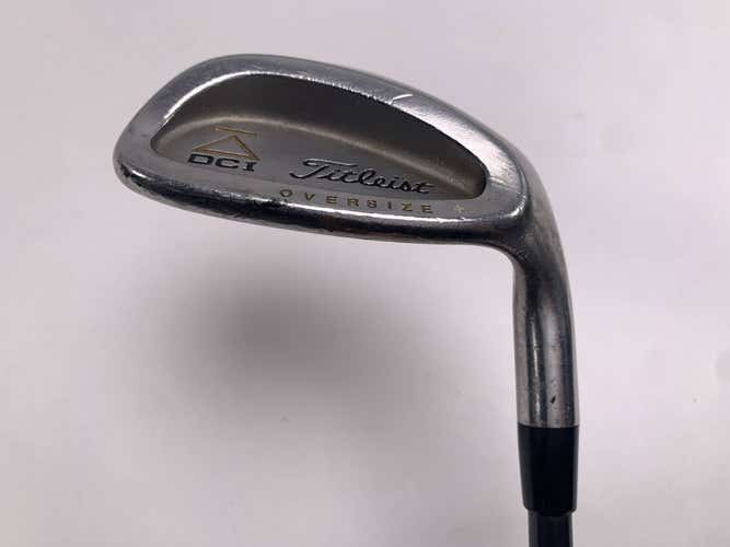 Titleist DCI Gold Oversize + Pitching Wedge PW Select Stiff Graphite Mens RH