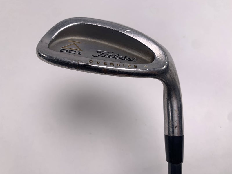 Titleist DCI Gold Oversize + Pitching Wedge PW Select Stiff Graphite Mens RH
