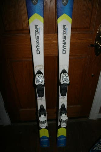 All Mountain 130 cm Dynastar Youth Skis with Marker 7.0 Adjustable Bindings
