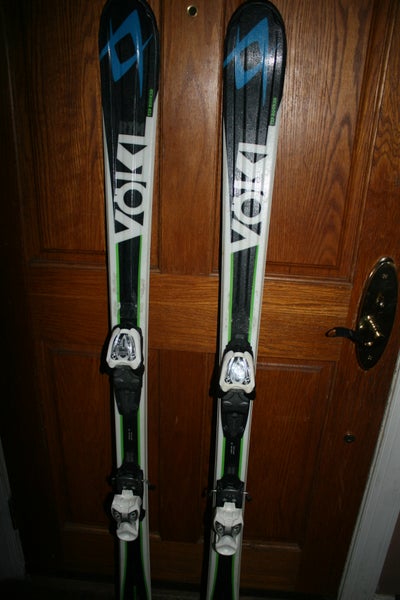 Kid's All Mountain 150 cm Volkl Skis RTM with Marker 7.0 Adjustable Bindings