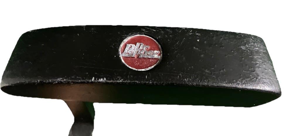 Dr. Pepper Putter Brazos Golf Waco TX Steel Shaft 35 RH Good Golf Pride Grip