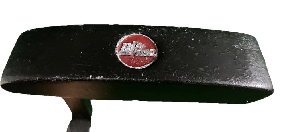 Dr. Pepper Putter Brazos Golf Waco TX Steel Shaft 35 RH Good Golf Pride Grip