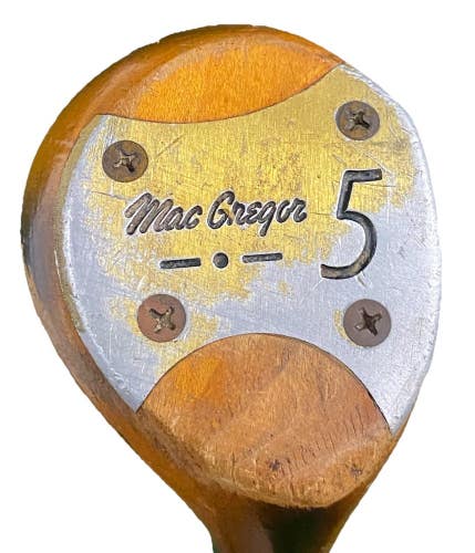 MacGregor Nicklaus Tourney Classic II 5 Wood Tour Step Steel 42" RH Vintage HC