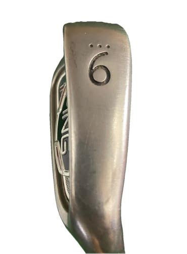 Ping i15 9 Iron Orange Dot 2* Flat RH Men's AWT Stiff Steel 36" Good Stock Grip