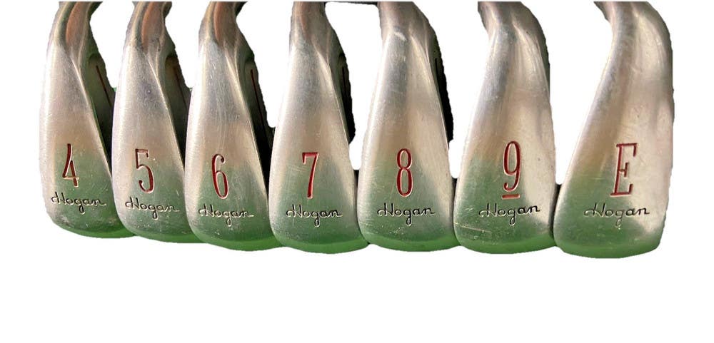 Hogan Magnum Iron Set 4-EW Apex 3 Regular Steel 5i 37.5" RH Nice Mid Wrap Grips