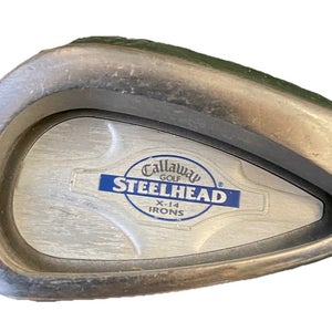 Callaway Steelhead X-14 8 Iron Single RH Men's Stiff Steel 36" New Midsize Grip