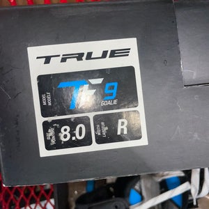 2021 True TF9 Hockey Goalie Skates Regular Width 8 (New)