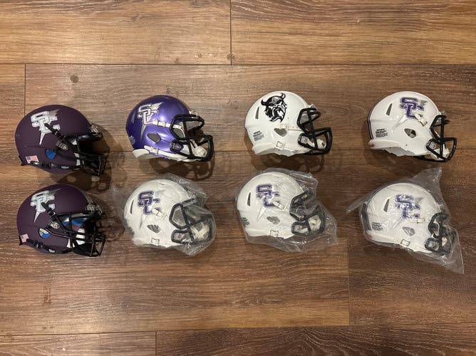 Mini football helmets