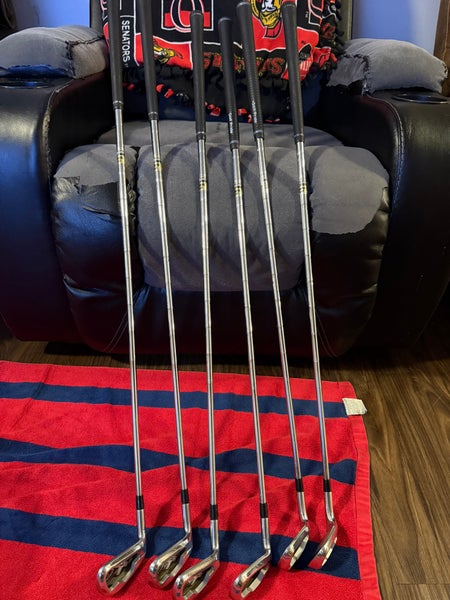 Men's Callaway X Tour Left Hand Iron Set Regular Flex Steel Shaft (Used)