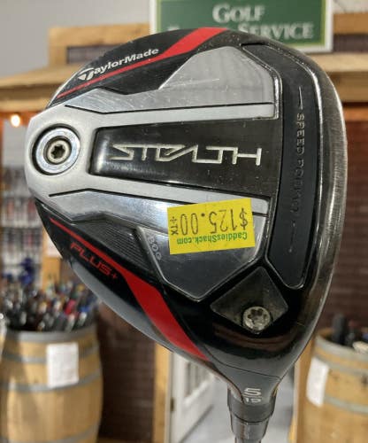 TaylorMade STEALTH Plus 19 #5 Fairway Wood 42" HZRDUS SMOKE Stiff Flex Graphite