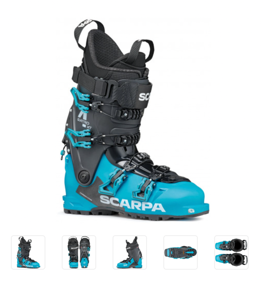 Mondo 29 Men's Scarpa Alpine Touring 4-Quattro XT Ski Boots Stiff Flex (New)