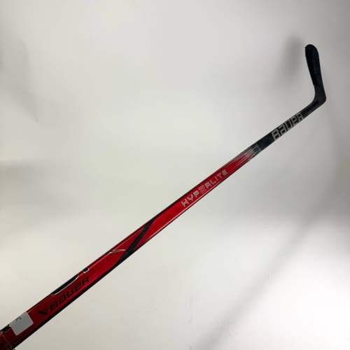 Repaired Left Handed Bauer Red Vapor Hyperlite 2 | Grip | P92 Curve | 77 Flex | #J990