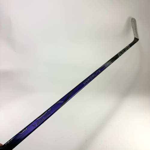 Repaired Left Handed Bauer Purple Vapor Hyperlite 2 | Grip | P88 Curve | 87 Flex | #J982