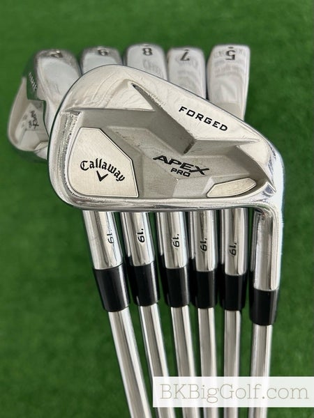 Callaway Apex Pro 19 Forged Iron Set 5-P / NS Pro 95 Stiff