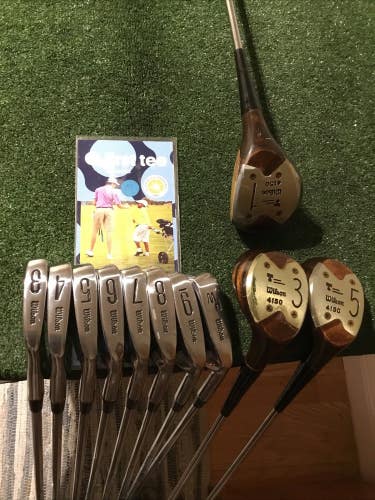 Wilson Ladies Beth Daniel Imperial Full Set (Driver, 3W, 5W, 3-PW) Steel *VGC*