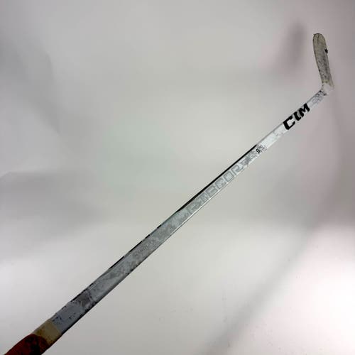 Repaired Left Handed CCM White Trigger 9 Pro | Grip | 70 Flex | P92 Like Curve | #J969