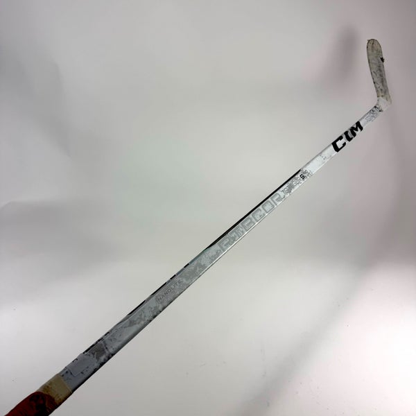 Repaired Left Handed CCM White Trigger 9 Pro | Grip | 70 Flex | P92 Like Curve | #J969