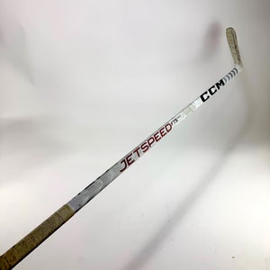 Repaired Left Handed CCM White FT5 Pro | Grip | 75 Flex | P90tm Curve | #J956