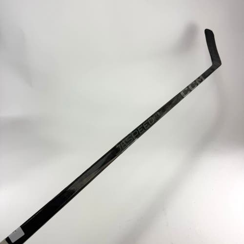Repaired Left Handed CCM Black FT7 Pro | Grip | Unknown Flex | P40 Curve | #J952