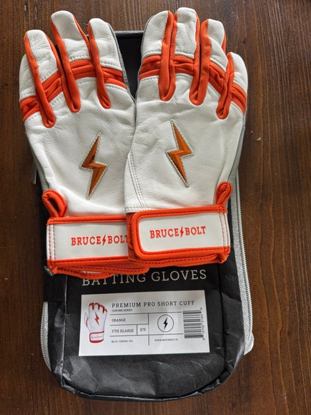 Youth XL Bruce Bolt Batting Gloves (New)