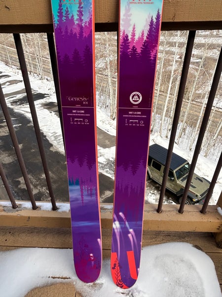Women's 2022 Liberty 171 cm All Mountain Genesis 101 Skis Without Bindings (New)