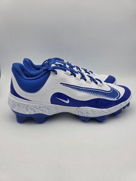 Nike Alpha Huarache Elite 4 Low MCS 'Hyper Royal' Baseball Cleats Men's Size 13