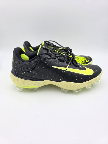 NIKE Alpha Huarache Elite 4 Low MCS  All Star Baseball Cleats Mens 13 Lime Black Men main image 3
